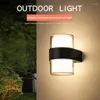 Lampada da parete Moderna per esterni Impermeabile Luce Illuminazione per esterni Villa Cortile Decor Portico Luci da giardino LED per interni