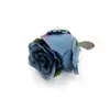 Decorative Flowers 5PCS Artificial Flower 7CM Silk Rose Head Wedding Home Decoration DIY Wall Scrapbook Craft