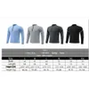 2023 frühjahr Neue Half Zip Langarm Sweatshirt männer Fitness Tragen Running Training T-shirt