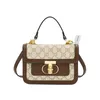 70% Factory Outlet Off Old Flower Small Square Tofu Bag niche live streaming women's bag on sale