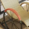 Mobilier de camping en plein air chaise à bascule décontractée sieste loisirs délicat au toucher confortable oscillant ferme et durable frais respirant