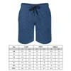 Shorts pour hommes Summer Board Retro Blue Seigaiha Surf Japonais Wave Design Beach Pantalons courts Drôles Séchage rapide Maillots de bain Plus Taille