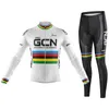 Jersey de ciclismo senta pro gcn time camisa de ciclismo de outono definir calças de babador roga mountain bike camisa 9d calças de ciclismo de gel de manga longa 230901