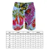 Men's Shorts Bees Gym Butterfly Bird Flower Pinrt Casual Board Short Pants Men Sports Fitness Quick Dry Graphic Swimming Trunks