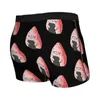 Underpants Kawaii Anime Food Men Boxer Briefs Sushi Highly Breathable High Quality Print Shorts Birthday Gifts