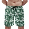Men's Shorts Gym Birch Tree Forest Casual Swimming Trunks Landscape Painting Man Fast Dry Running Plus Size Beach Short Pants