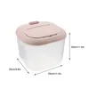 Storage Bottles Rice Box Grain Tank Insect-Proof Bucket Large Food Containers Dispenser Pp Plastic