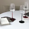 Verres à vin 2 pièces Bourgogne Bordeaux Gobelet Gobelets à la main Champagne pour anniversaire de mariage Cadeau de Noël
