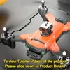 GD94 Pro Max Foldbar Drone: Dual Camera, 5-sido hinderundvikande, smart retur, gest talande foto mer- inkluderar bärväska!- orange