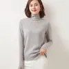 Kvinnors tröjor Sparsil Wool Winter Sweater ihålig ut krage Kvinnors tröjor spets ärm ullhoppare smala kvinnliga stickkläder