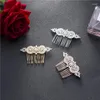 Hair Clips Paved Zircon Comb Vintage Full Cubic Combs CZ Bride Jewelry Bridal Headpiece Wedding Accessories WIGO1125