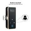 Door Locks TTLOCK Remote Unlock Smart Lock For Glass Door Wooden Door Dynamic Code AutoLock Digital Fingerprint Door Lock For Office Hotel HKD230902