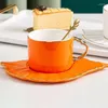 Tasses et soucoupes à café de Style nordique, ensemble de tasses et soucoupes pour Couple, thé de l'après-midi, adapté au magasin et à la maison