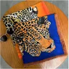 Sciarpa per uomo e donna Scialli oversize Sciarpe Designer Filo con stampa leopardata Scialle Sciarpa quadrata addensata scialle di lino caldo cotone 130x130 cm