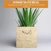 Opslag Flessen 100 Stuks Diy Houten Knuffel Ambachten Houten Uitsparingen Handgemaakte Huwelijksceremonie Decoraties Pot Onvoltooide Woorden