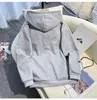 Kvinnors hoodies Autumn Sweatshirt Hooded Cardigan Jacka Harajuku Letter Print Overized Women Dragklappar Rockar Sportwear Korean Hoodie Y2K