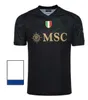 23 24 Napoli Polo Soccer Jerseys 2023 2024 GARDIEN DE BUT Maglia KVARATSKHELIA MINJAE Maillot Naples Hommes Chemise d'entraînement H.LOZANO OSIMHEN Chemises de football