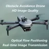 Drone 1PC com prevenção de obstáculos, câmera EIC, modo sem cabeça, posicionamento de fluxo óptico, retorno de uma tecla, acompanhamento inteligente, modo sem cabeça, transmissão de imagem 5G em tempo real
