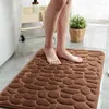 Dywany bruk z wytłoczona łazienka mata w kąpieli koralowa dywan bez pośpiech