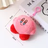INS Bonito Morango Kirby Chaveiro De Pelúcia Joias Mochila Ornamento Crianças Brinquedo Presentes Cerca de 12cm