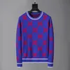 Mens Designer Sweaters Vintage Simple Fashion Casual Knit Jumper Pullover Sweatshirt Män långärmad tröja