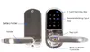 Zamki drzwi inteligentny blokada drzwi TTLOCK Bluetooth Electronic Digital Lock Blueless dla mieszkań/ biuro/ hotel/ willa HKD230902