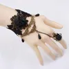 Link Bracelets ZRHUA Lace For Wonen Girls White Black Hand Accessories Finger Jewelry Wedding Party Birthday Gifts