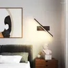 Applique-vente lumière luxe chevet moderne minimaliste salon chambre escalier balcon allée LED miroir phare