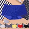 Underpants Sexy Underwear Men Bikini Briefs Breathable Mesh Calzoncillos Hombre Slip Tangas Gay Penis Pouch Jockstrap L2