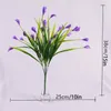 Decorative Flowers 1 Bundles Artificial Calla Lily Fake Flower For Wedding Bouquet Bridal Home Garden Outdoor Decoration