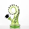 green octopus bong hookahs bongs for smoking oil burner ong Gravity Hookah silicone bong rig ash catcher bongs Smoking Accessories