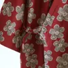 Mulheres Sleepwear 2023 Primavera Outono Kimono Robes Mulheres Homens Floral Roupões Algodão Japonês Feminino Casual Nightgowns Top Quality Home