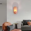 Vägglampa nordiskt lyx rosguld lätt post-modern kreativ modell rum sovrummet lampor levande matdekor