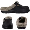 Men Comwarm Soft Home Warm Women Plush For Female Clogs Outdoor Waterproof Non-slip Cotton Slippers 46-47 230901 57