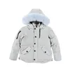 Canda goose vestes sweat à sweat moteur veste articulations puffer pour les parkas d'hiver d'hiver étanche blanc manteau de canard de canard masculin et 487