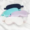 Sömmasker Imiterade Silk Eye Patch Shading Sleep Eye Mask Eyepatch Travel Relax Cover Eyeshade Health Sleeping Shield Eye Care Tools 230901