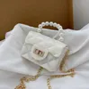 Mini sac à main pour filles, sac à main en gelée de princesse pour enfants, avec chaîne en perles, bonne vente