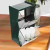 Garrafas de armazenamento sacos de açúcar suporte organizador de barra de café para bancada suporte de chá rack multifuncional
