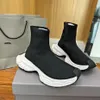 Classical Trainers for Mens Women Stretch Mesh Sock Sneakers Ankle Boots Rubber Sole Trainer Runner Causal Shoes Top Quality MKJM00002