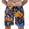 Men's Shorts Birds Print Gym Summer North American Finches Running Board Short Pants Males Quick Drying Graphic Plus Size Beach Trunks