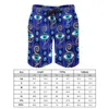 Shorts masculinos placa de verão mau olho charme correndo olhos gregos mati amuleto impresso praia retro confortável troncos de natação plus size