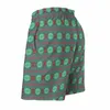Shorts pour hommes Summer Gym Bohemia Sportswear Vert Mandala Print Design Board Pantalons courts drôles confortables Maillots de bain Grande taille