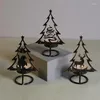 Suporte de velas suporte de mesa decoração árvore de natal suporte de peça central com luz de chá romântico tealight stands para casamento casa