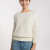 Kadınların Sweaters Meiyangyoung Bling Diamond Sweater Yumuşak Tiftire Bulanık Örme Noel jumper Vintage Kadın Kış Giysileri