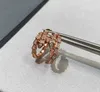 2023 Charm-Anhänger-Halskette in Luxusqualität mit Diamant-Tropfenohrring und funkelndem Diamant in zwei Farben plattiert mit Stempel PS7593B