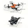 H109 Drone WIFI With HD Dual Camera 360° Flip Toys Gifts For Kids And Adults Drone Gift Toys With 2 Battery