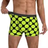 Underpants Tennis Ball Underwear Player Pouch Trenky Boxer Shorts Sublimation Brief Breathable Men Plus Size 2XL