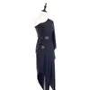 무대웨어 여성을위한 라틴 댄스 드레스 판매 검은 실크 등이없는 스커트 아름다운 여성 유행 인디아 볼룸 드레스 1066
