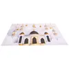 Candle Holders Mubarak Wall Muslim Theme Painting Backdrop Decor Hanging Backdrops Festival