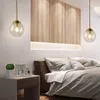 Wall Lamps Long Sconces Modern Crystal Antique Wooden Pulley Bathroom Vanity Luminaire Applique Bedroom Lights Decoration